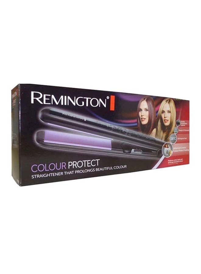 REMINGTON - Colour Protect Ceramic Straightener Black/Purple - Image 1