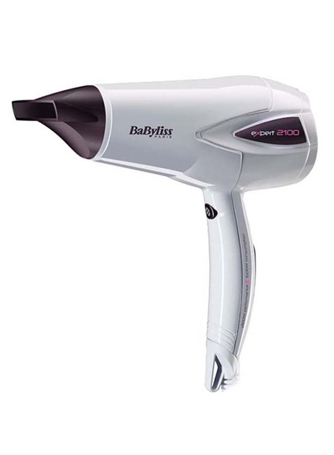 بيبي ليس مجفف الشعر إكسبيرت بتصميم أنيق أبيض/أسود - Image 1