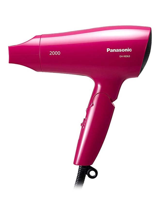 باناسونيك مجفف محمول للشعر وردي - Image 2