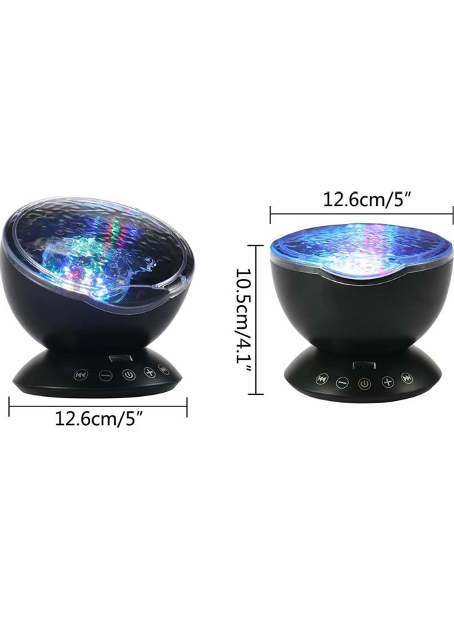 XiuWoo - RC Ocean Wave Projector Night Light Multicolour - Image 1
