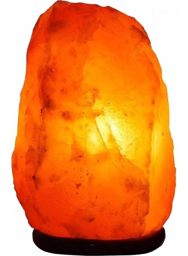 XiuWoo Himalayan Crystal Salt Lamp Orange - Image 1