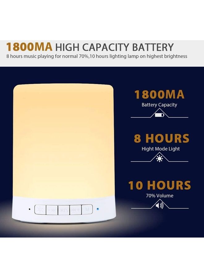 XiuWoo Bluetooth Speaker Lamp Multicolour - Image 4