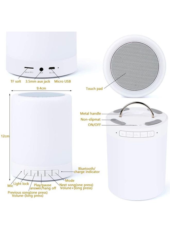 XiuWoo - Bluetooth Speaker Lamp Multicolour - Image 1