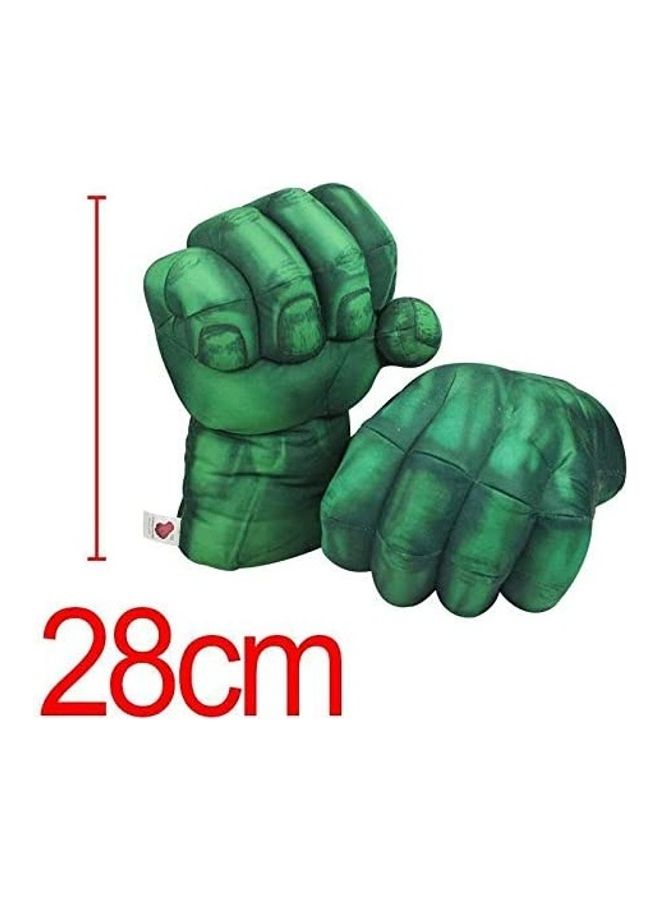 Hulk's Big Soft Plush Training Gloves