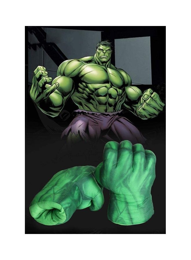 Hulk's Big Soft Plush Training Gloves