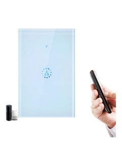 Wi-Fi Smart Boiler Touch Switch Blue