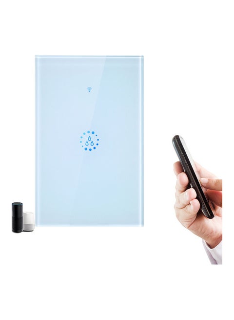 Wi-Fi Smart Boiler Touch Switch Blue