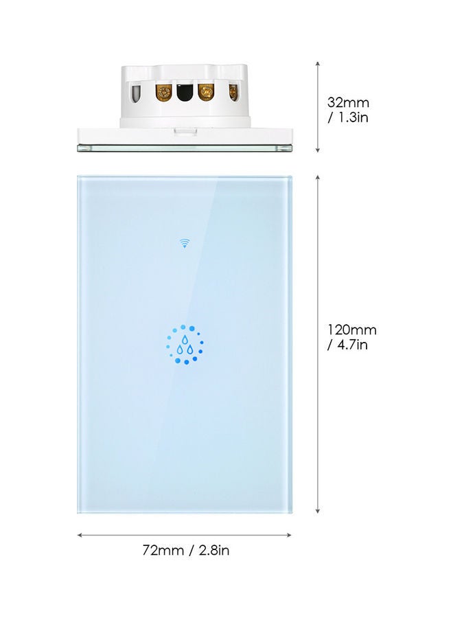Generic - Wi-Fi Smart Boiler Touch Switch Blue - Image 1