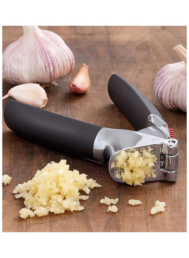 Lakeland - Oxo Good Grips Garlic Press Silver/Black - Image 1