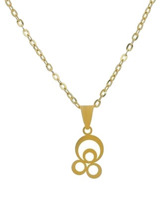 Chain Necklace With Rings Pendant - v1615968288/N42665310A_1