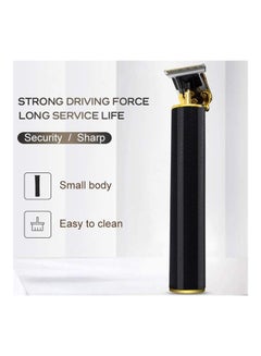 Generic Waterproof Rechargeable Electric Pro Li Clippers Black/Gold 8.9x6.69x2.2inch  - Image 4