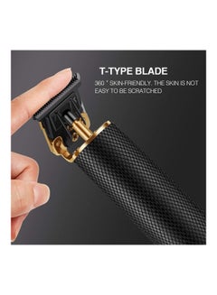 Generic Waterproof Rechargeable Electric Pro Li Clippers Black/Gold 8.9x6.69x2.2inch  - Image 5