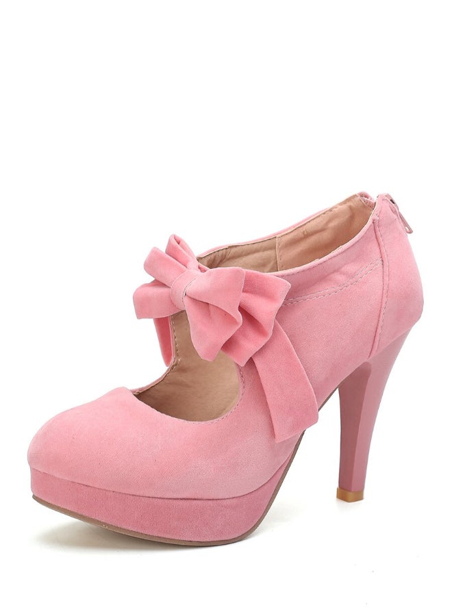 Stylish Comfortable Pumps Pink 