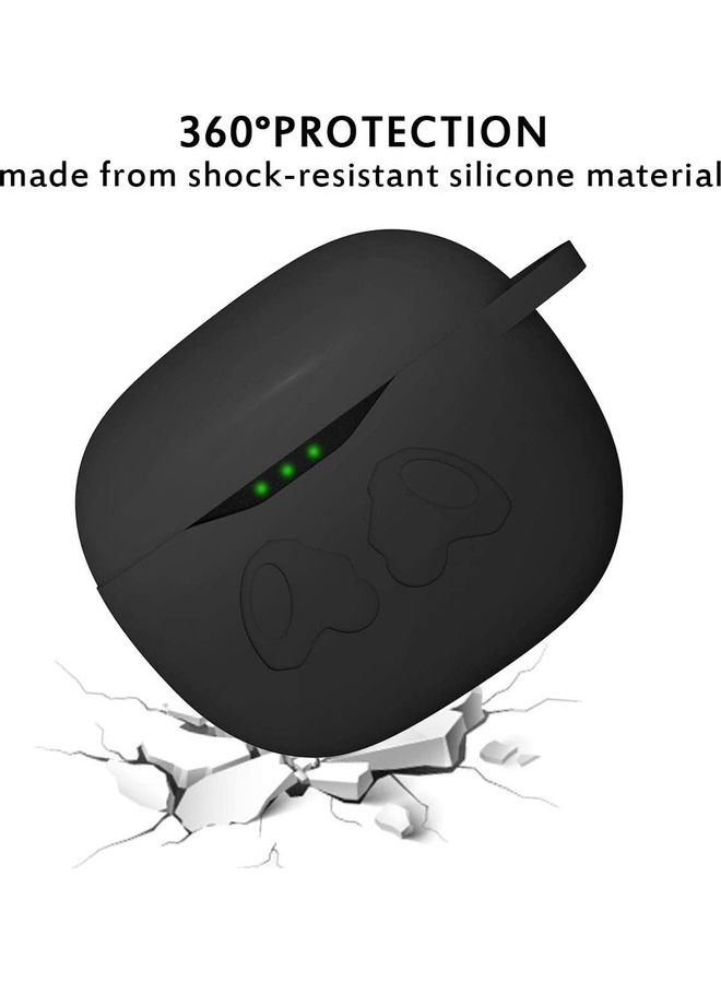 Generic - Silicone Protective Case For JBL Tune T120TWS Black - Image 1