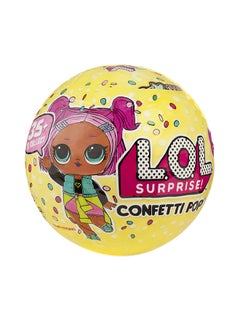 Collectible Doll Assorted Confetti Pop Series With 9 Surprises Toy Set For Kids 10.03x10.03x10.03cm