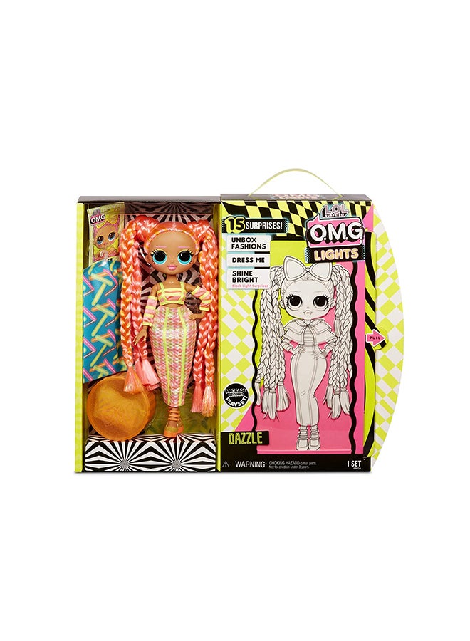 L.O.L. SURPRISE! - Omg Lights - Shine Bright Dazzle Fashion Doll With Accessories For Kids 7.32x20.32x30.48cm - Image 1