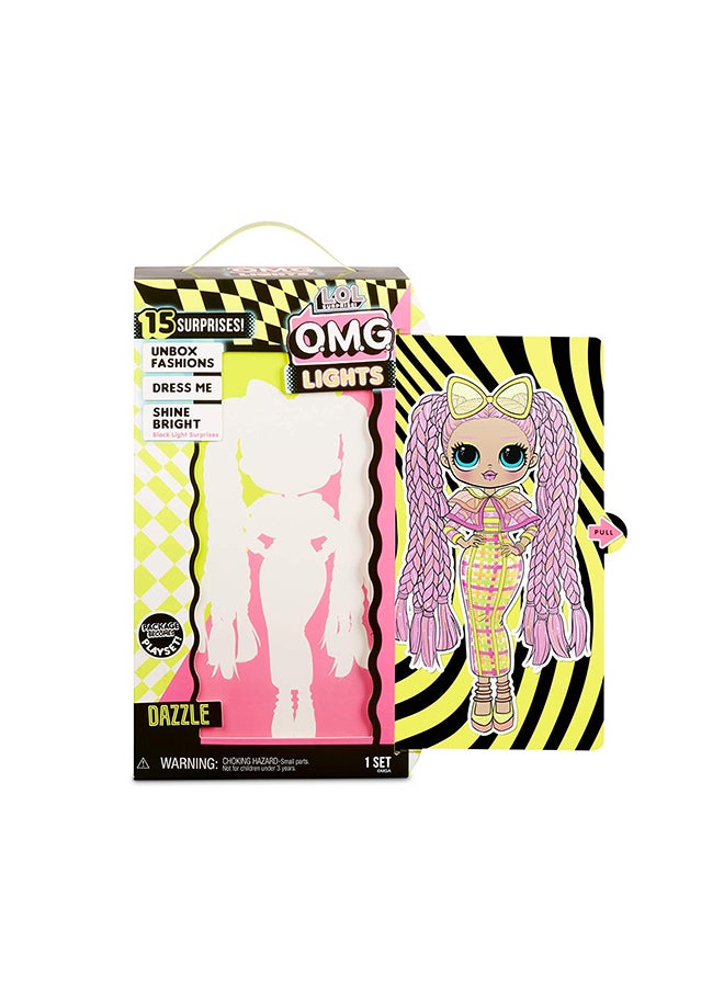 L.O.L. SURPRISE! - Omg Lights - Shine Bright Dazzle Fashion Doll With Accessories For Kids 7.32x20.32x30.48cm - Image 1