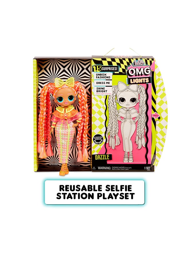 L.O.L. SURPRISE! - Omg Lights - Shine Bright Dazzle Fashion Doll With Accessories For Kids 7.32x20.32x30.48cm - Image 1