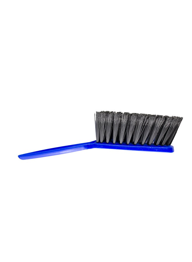 MERY Broom & Mop Dust Pan With Rubber Brush Blue  - Image 2