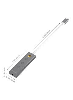 dodocool USB-C To 3.5mm Audio Jack Adapter Grey  - Image 4