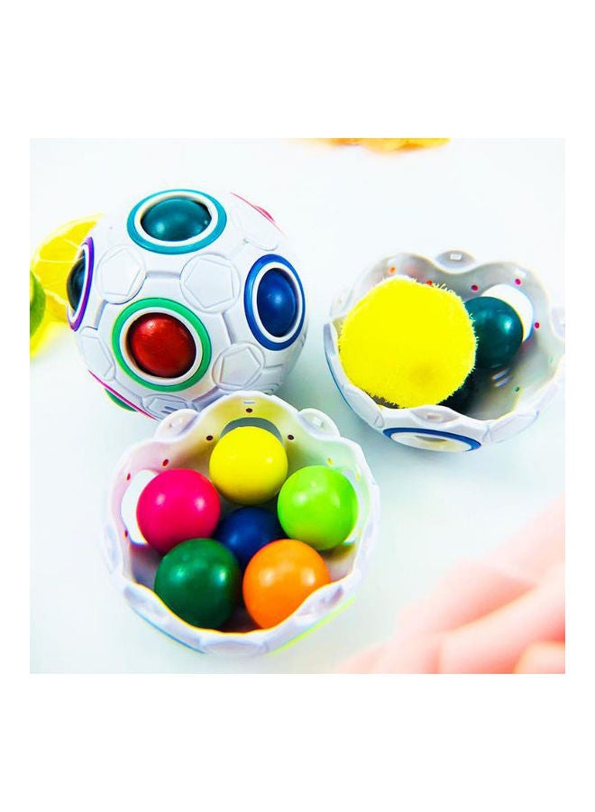 AnneFish 12 Hole Rainbow Ball Cube Decompression Toy  - Image 2