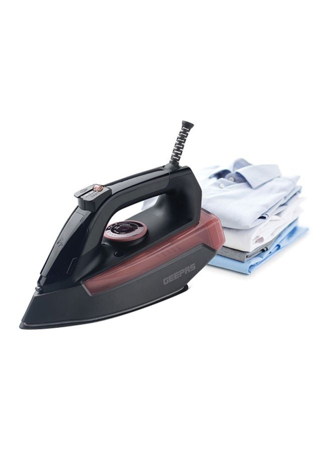جيباس - جهاز كي بالبخار كهربائي سلكي 2400 W GSI7791 أسود/أحمر - Image 1