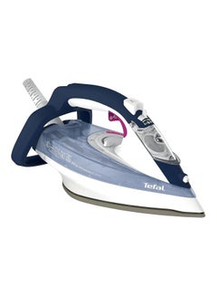 Aquaspeed precision Steam Iron, 190 g Steam Boost, Auto-off,  Durilium Autoclean Technology Soleplate 2600.0 W FV5546 Blue/White