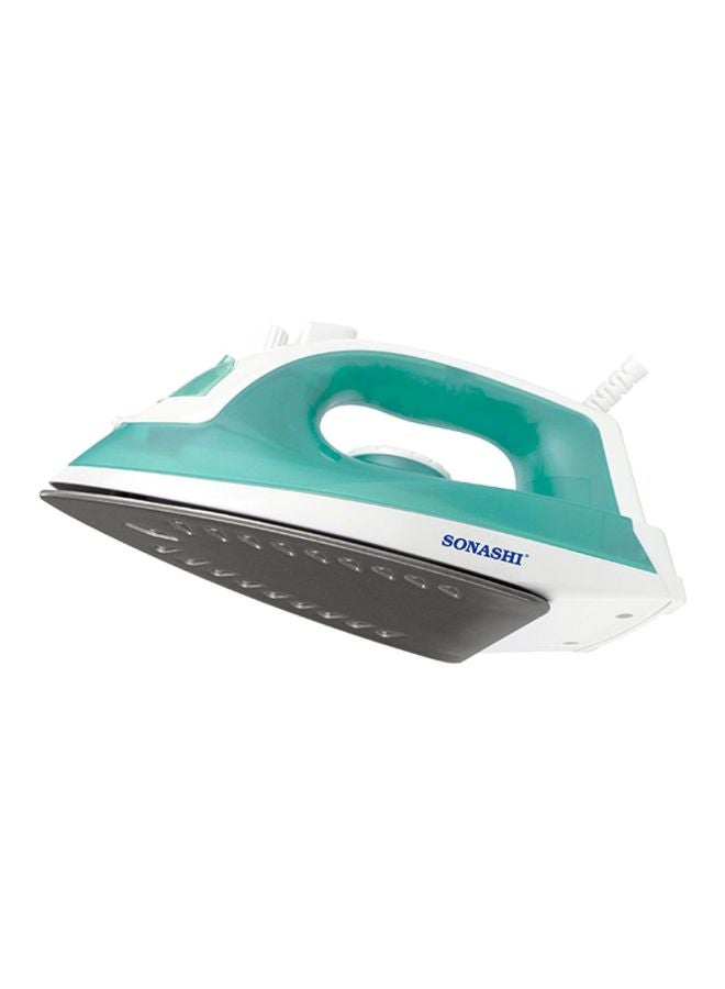 SONASHI Steam Iron - Non-Stick Coated Soleplate with Steam | 3 Modes - Burst Steam, Spray, Dry Iron | With 100% Active Steam Holes 1600 W SI-5077TG Green/White  - Image 5