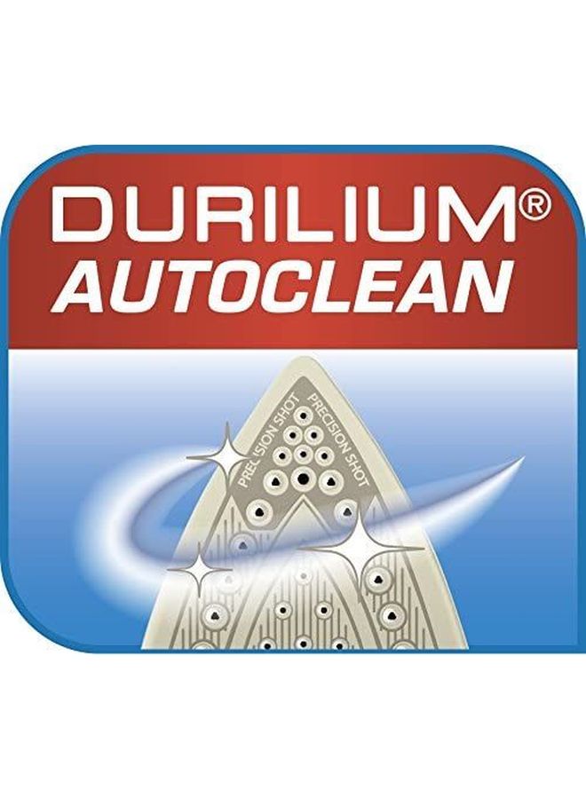 Tefal - Aquaspeed precision Steam Iron, 190 g Steam Boost, Auto-off,  Durilium Autoclean Technology Soleplate 2600.0 W FV5546 Blue/White - Image 1