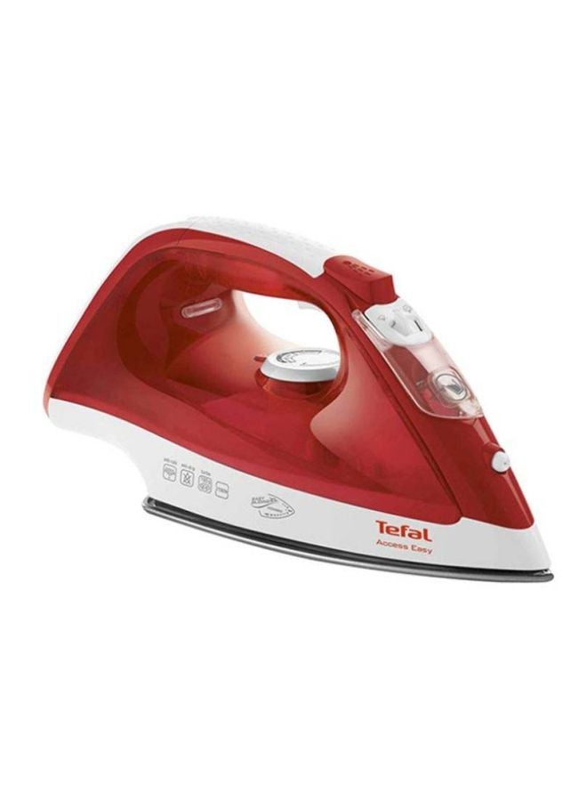 Tefal Steam Iron 2100W, 250 ml 250.0 ml 2100.0 W FV1533M0 Red/White - Image 1