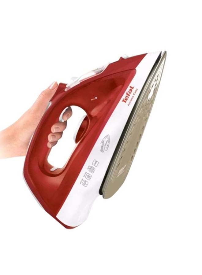 Tefal Steam Iron 2100W, 250 ml 250.0 ml 2100.0 W FV1533M0 Red/White - Image 2