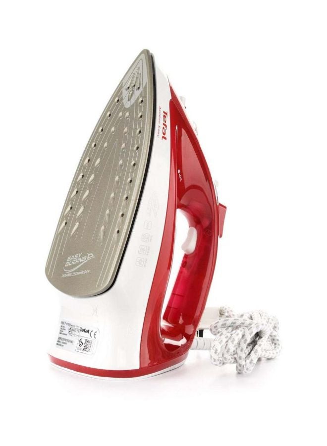 Tefal Steam Iron 2100W, 250 ml 250.0 ml 2100.0 W FV1533M0 Red/White - Image 5