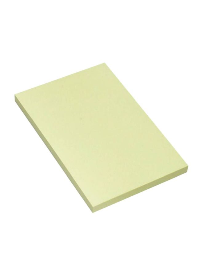 FIS 12-Piece Sticky Notes Set Yellow  - Image 2