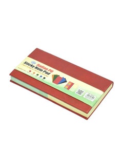 FIS Pack Of 2 Sticky Notes Set Blue/Yellow/Pink  - Image 2