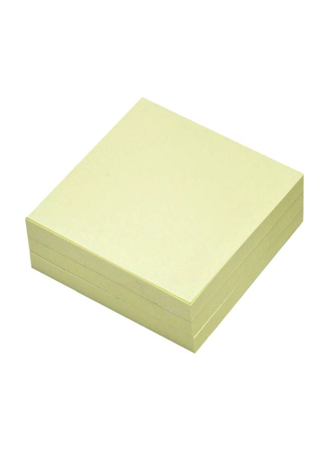 FIS 4-Piece Sticky Notes Set Yellow - Image 2