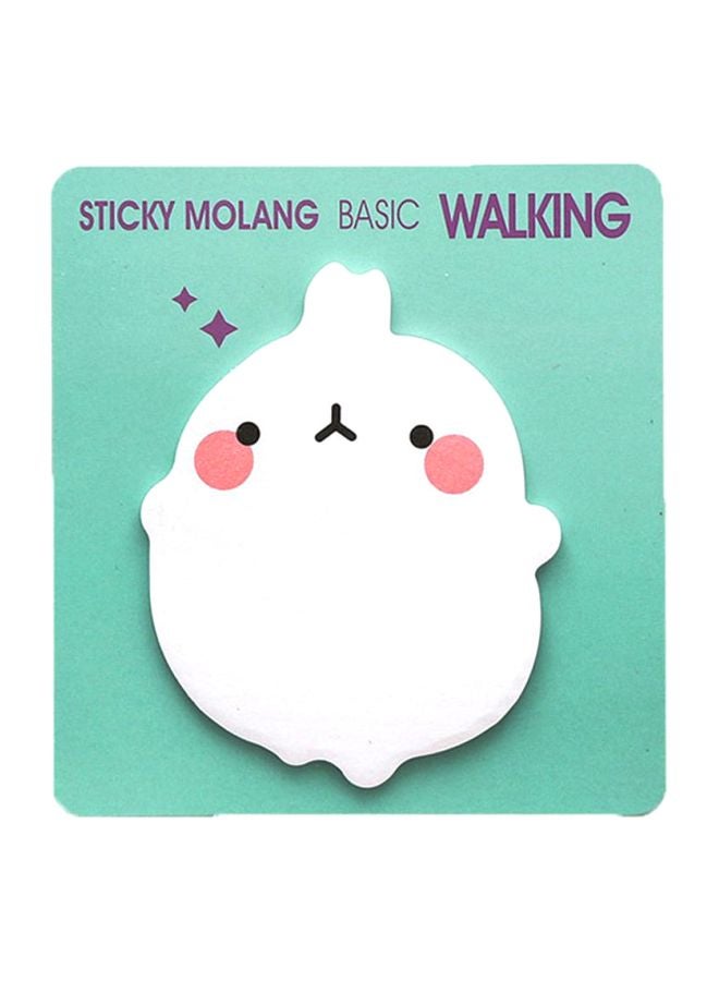 شاربدو ورق ملاحظات لاصق أزرق/ أبيض - Image 1