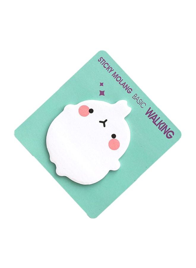 شاربدو ورق ملاحظات لاصق أزرق/ أبيض - Image 3