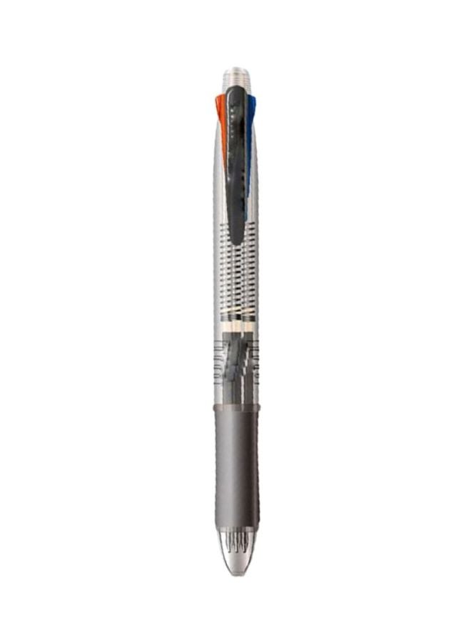 Cool Baby - 4-In-1 Color Ballpoint Pen Grey/Silver - Image 1