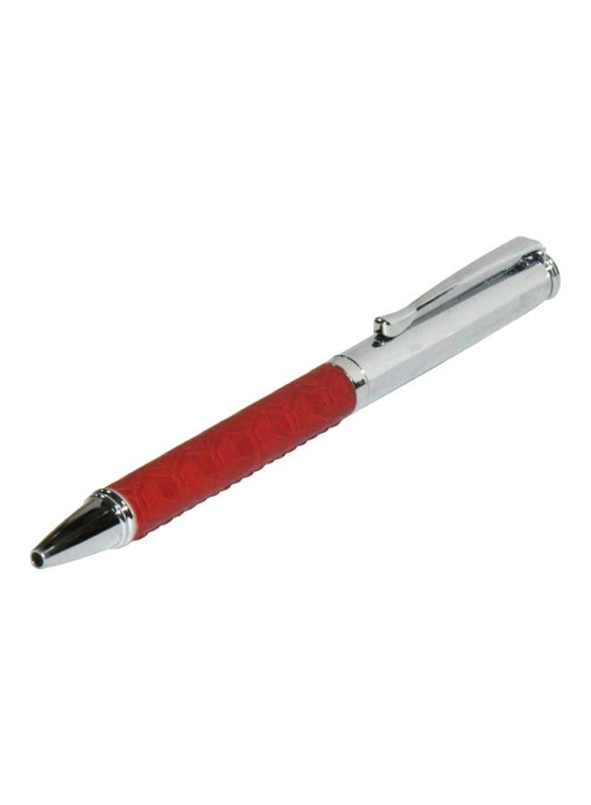 FIS Ballpoint Pen With Wrapper And Gift Box Silver/Red - Image 1
