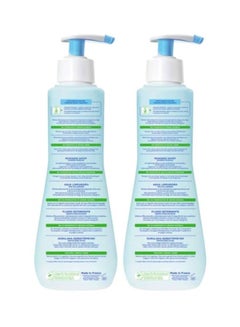 Mustela Pack of 2 No-Rinse Baby Cleansing Water, 300ml  - Image 2