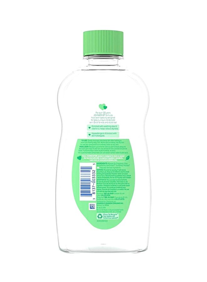 Johnson's - Aloe Vera And Vitamin E Baby Oil - Image 1