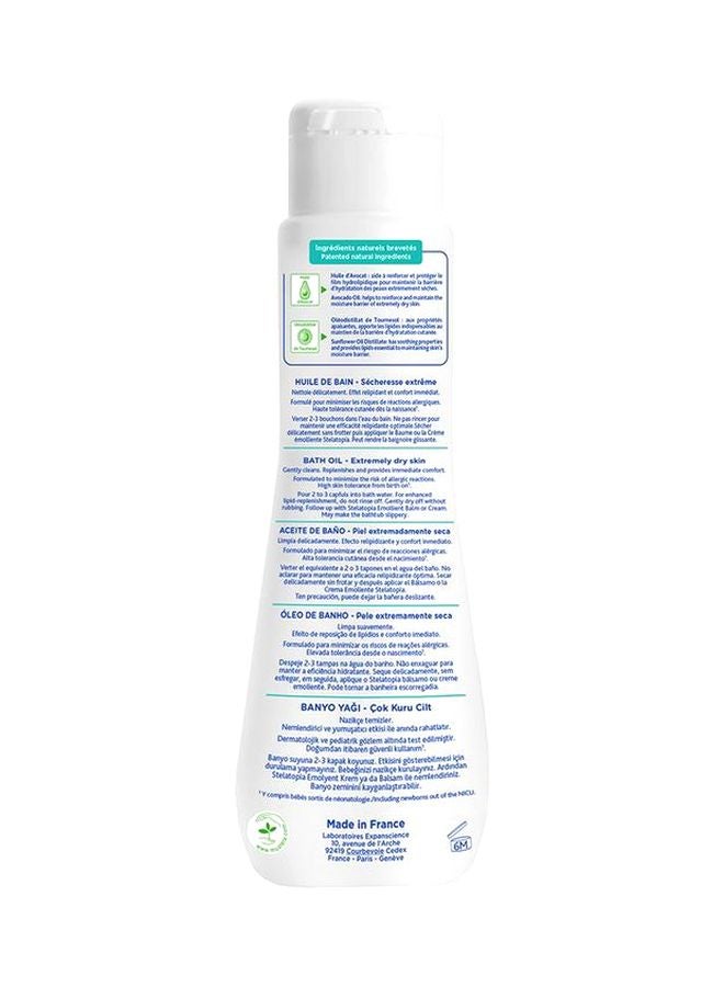 Mustela - Stelatopia Bath Oil - 200ml - Image 1
