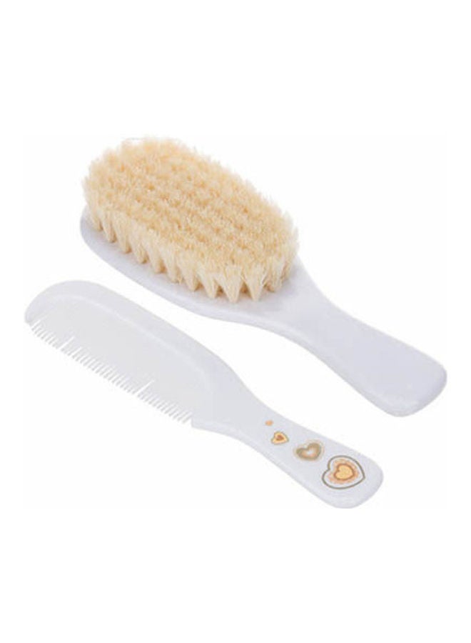 Canpol babies 2-Piece Baby Brush and Comb with Soft Bristles - Image 1