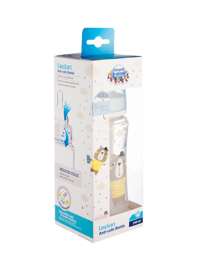 كانبول بيبز زجاجة كانبول بيبيز إيزي ستارت مضادة للمغص ذات عنق واسع 240 مل PP بونجور باريس - Image 1