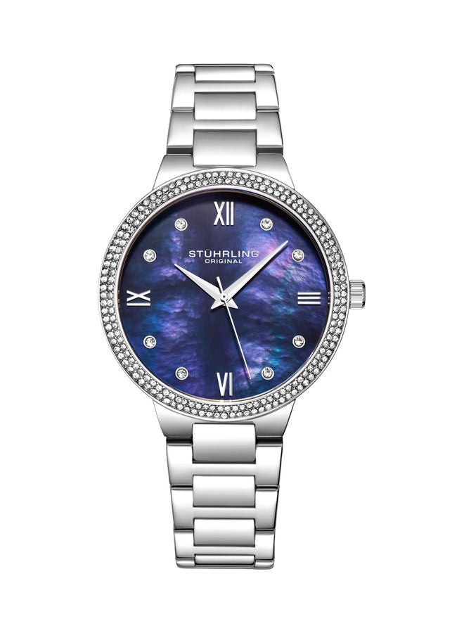 Stuhrling Women's Stainless Steel Analog Watch 3907.2 - 38 mm - Silver - Image 1