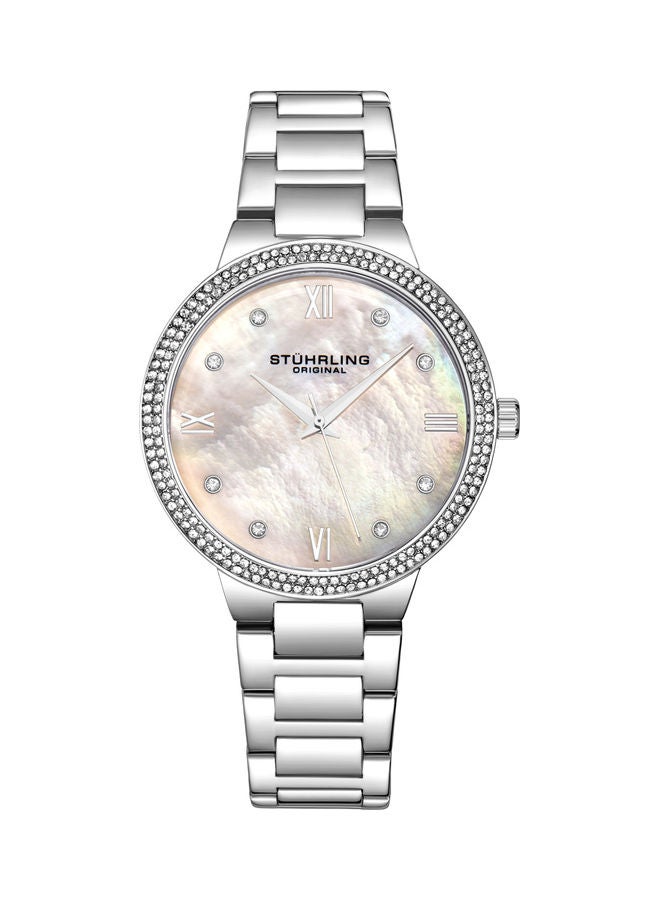 Stuhrling Women's Carrara Analog Wrist Watch 3907.1 - 38 mm - Silver - Image 1
