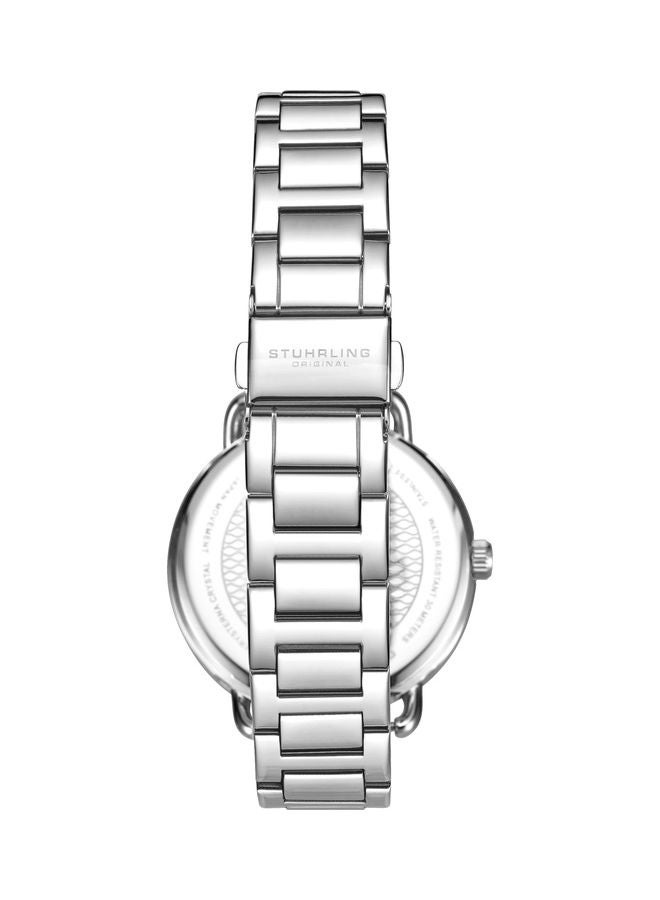 Stuhrling Women's Carrara Analog Wrist Watch 3907.1 - 38 mm - Silver - Image 2