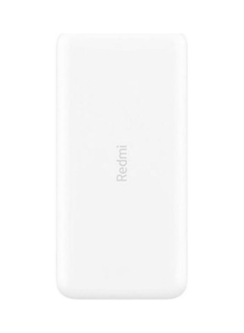 2000.0 mAh Redmi Power Bank 18W Fast Charge White