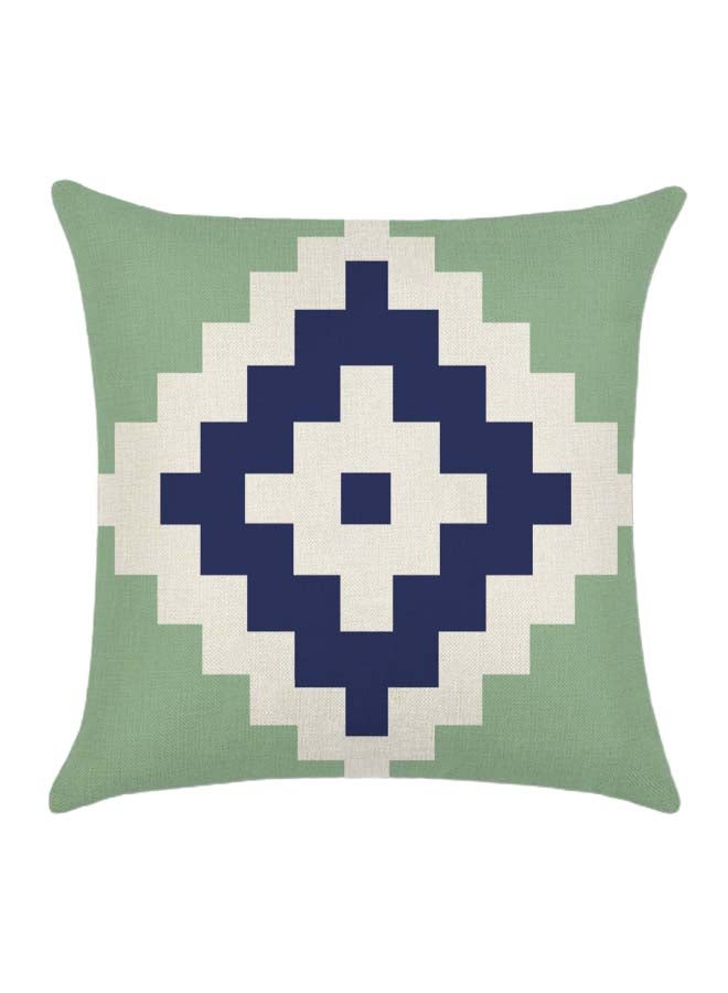 RISHAHOME Pattern Printed Cushion Cover cotton_blend Multicolour 45 x 45cm 