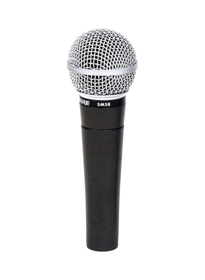 Shure - Cardioid Dynamic Vocal Microphone SM58-LCE-X Black - Image 1
